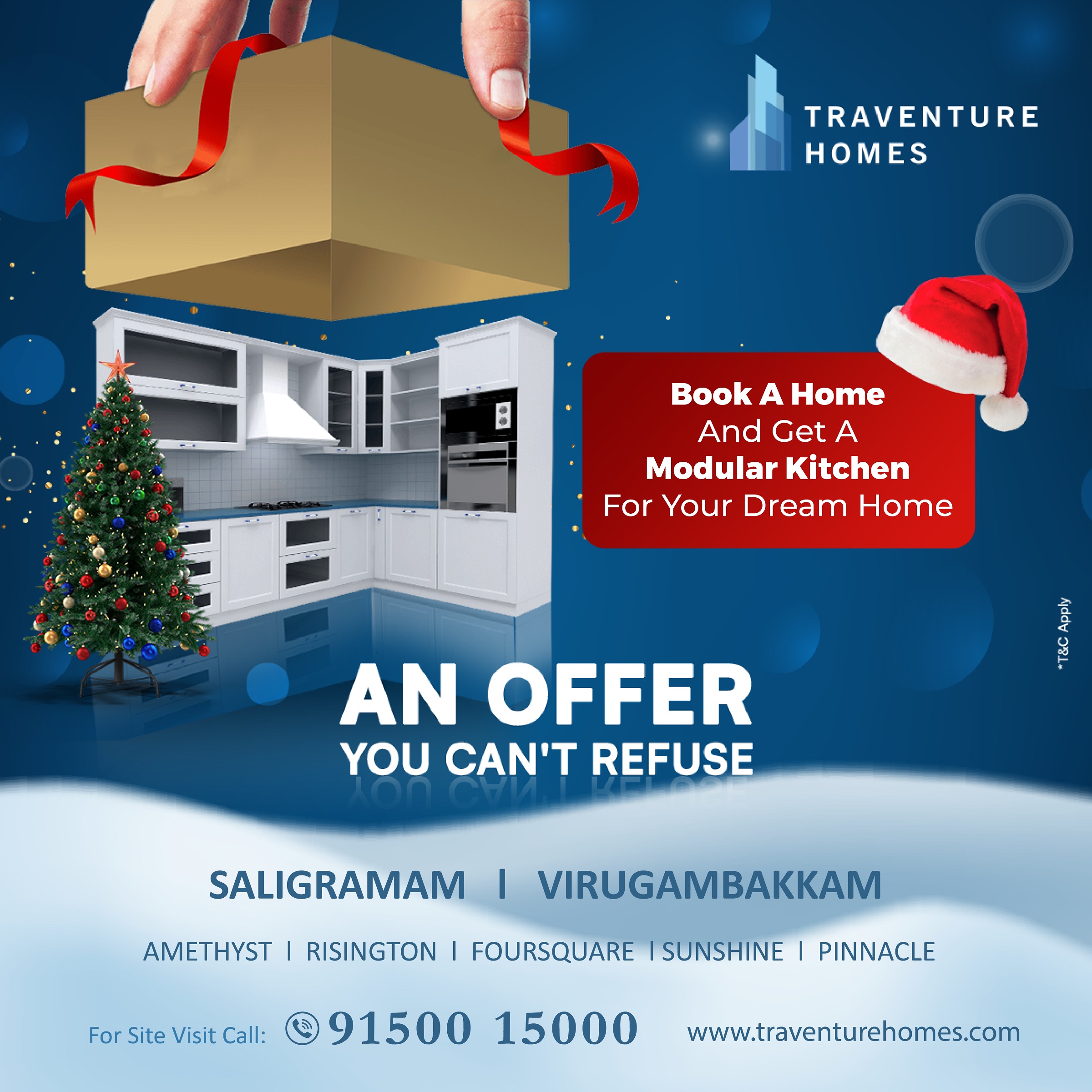 Flats for Sale in Saligramam and Virugamakkam